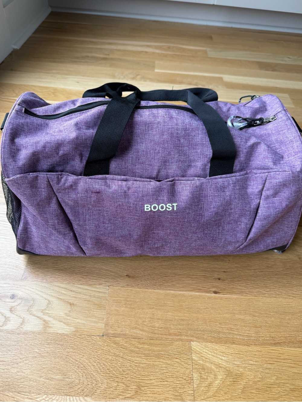 Purple Duffel Bag – Spacious Travel & Gym Bag